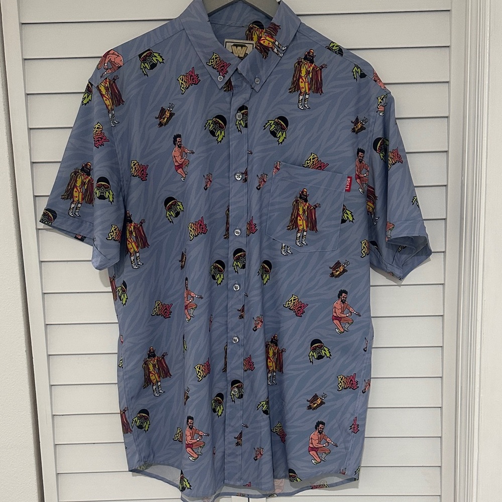 RSVLTS Randy Savage Macho Man  Kunuflex size Large worn twice dry cleaned